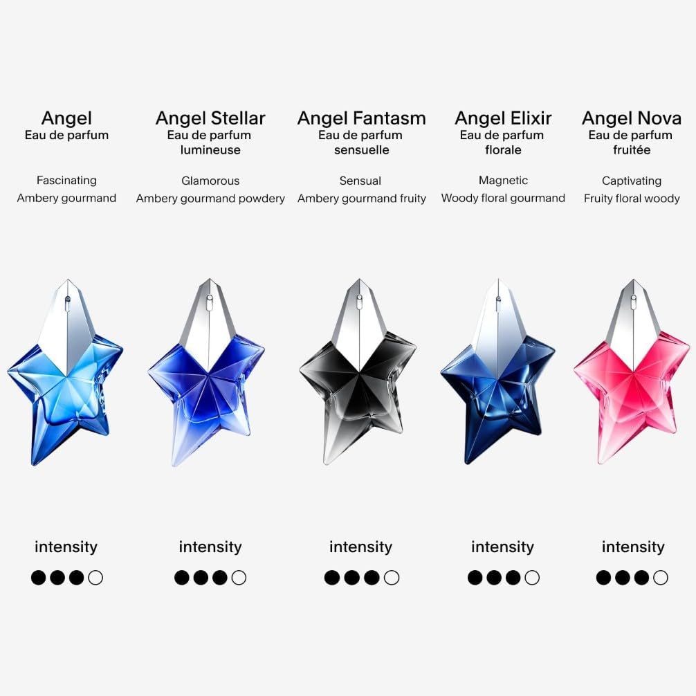Mugler Angel, Eau de Parfum, Gourmand Oriental Fragrance With Bergamot