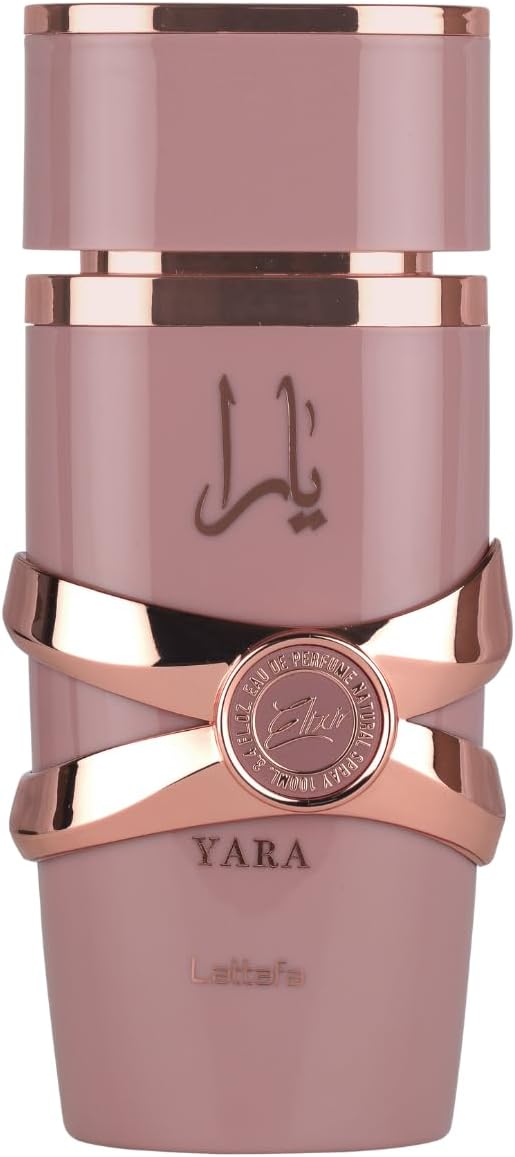 Lattafa Yara Elixir Eau de Parfum for Women 100 ML – Long-Lasting Fruity Floral Vanilla Perfume with Strawberry, Jasmine & Musk Notes | Luxury Gift Fragrance