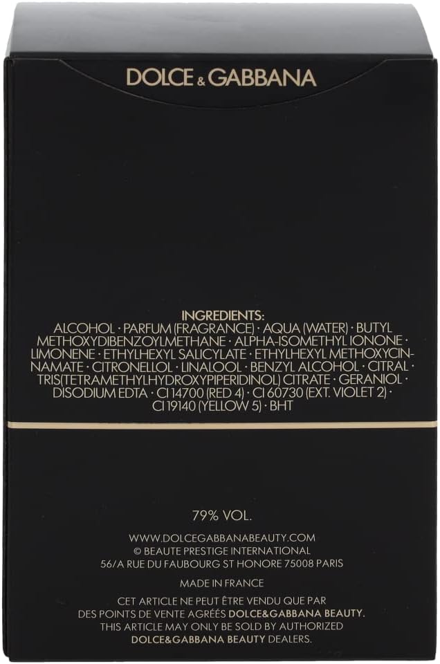 The Only One by Dolce & Gabbana Eau de Parfum For Women, 50ml