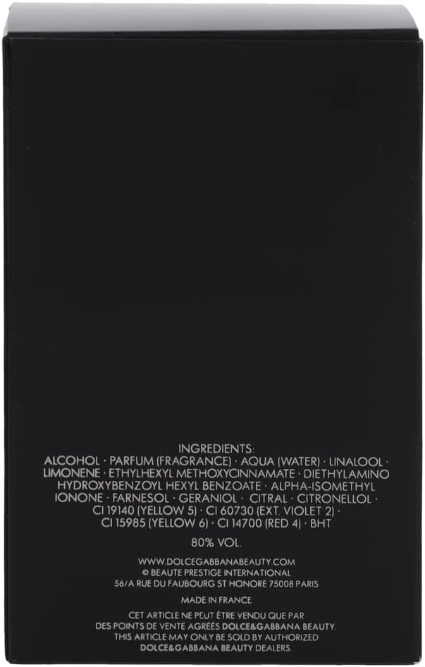Dolce & Gabbana Perfume, 100 ml