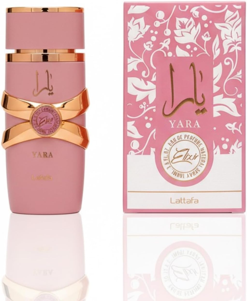 Lattafa Yara Elixir Eau de Parfum for Women 100 ML – Long-Lasting Fruity Floral Vanilla Perfume with Strawberry, Jasmine & Musk Notes | Luxury Gift Fragrance