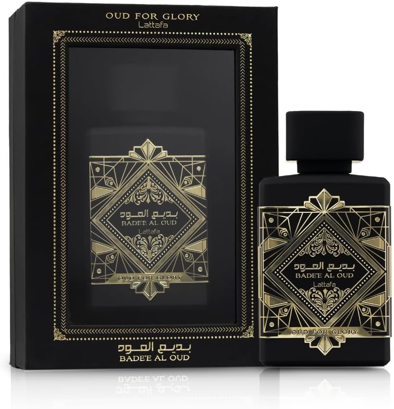 Badee Al Oud For Glory by Lattafa for Men - 3.4 oz EDP Spray