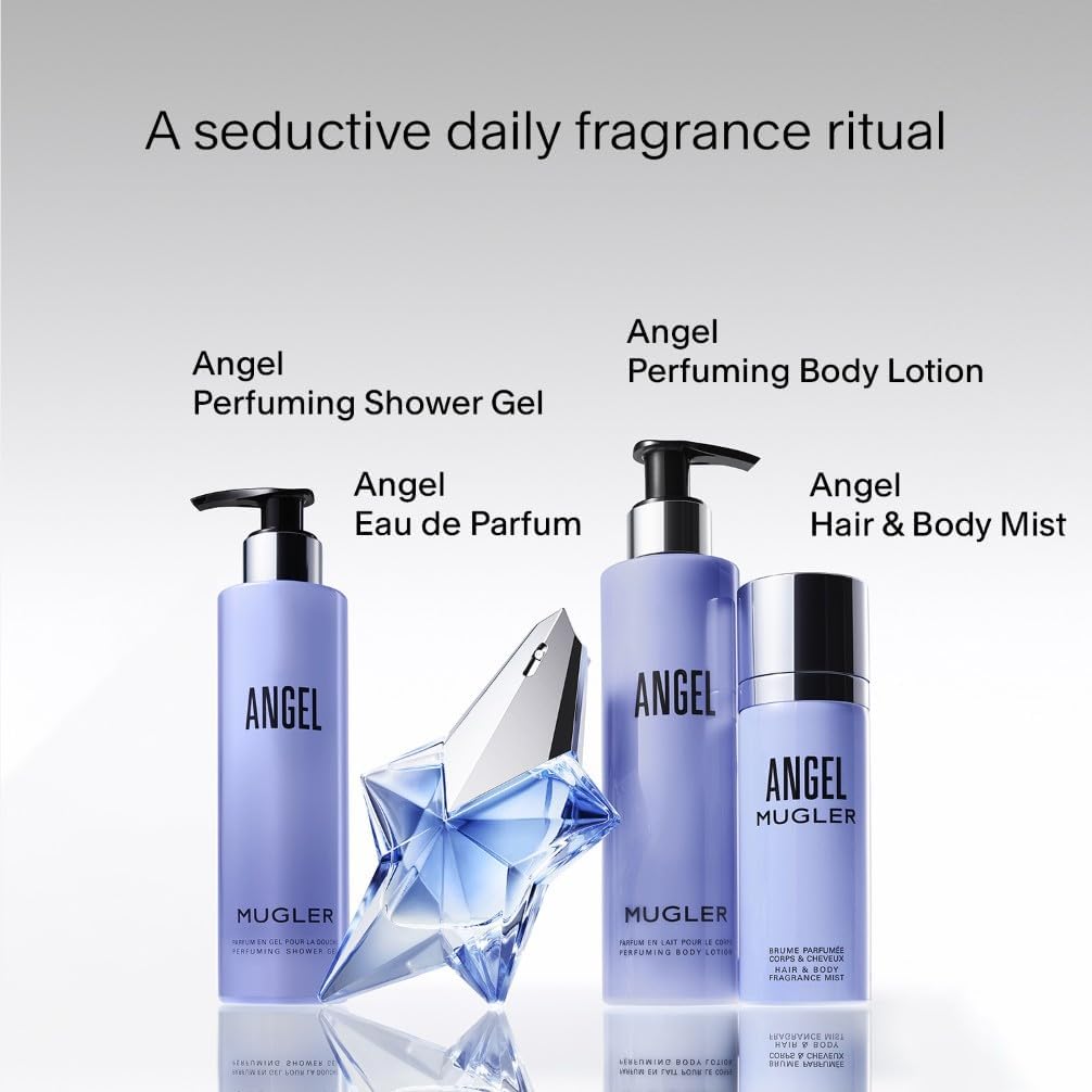 Mugler Angel, Eau de Parfum, Gourmand Oriental Fragrance With Bergamot