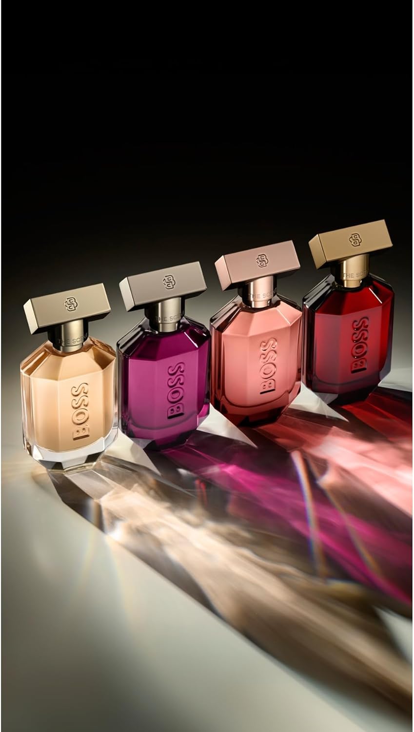 BOSS The Scent Magnetic - Eau de Parfum for Her - Ambery Fragrance with Notes of Osmanthus, Ambrette Seeds and Musk - High Longevity