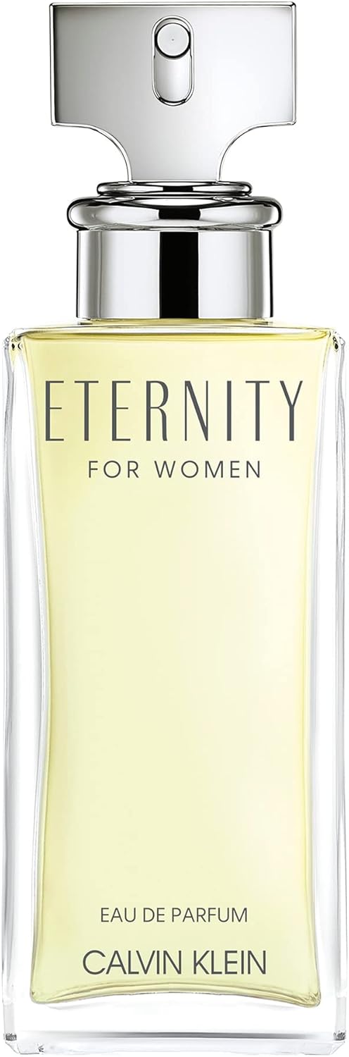 CALVIN KLEIN Eternity - Eau de Parfum for Women - Floral Fragrance with Notes of Bergamot, White Rose and Sandalwood - High Longevity