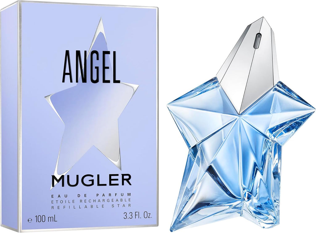 Mugler Angel, Eau de Parfum, Gourmand Oriental Fragrance With Bergamot