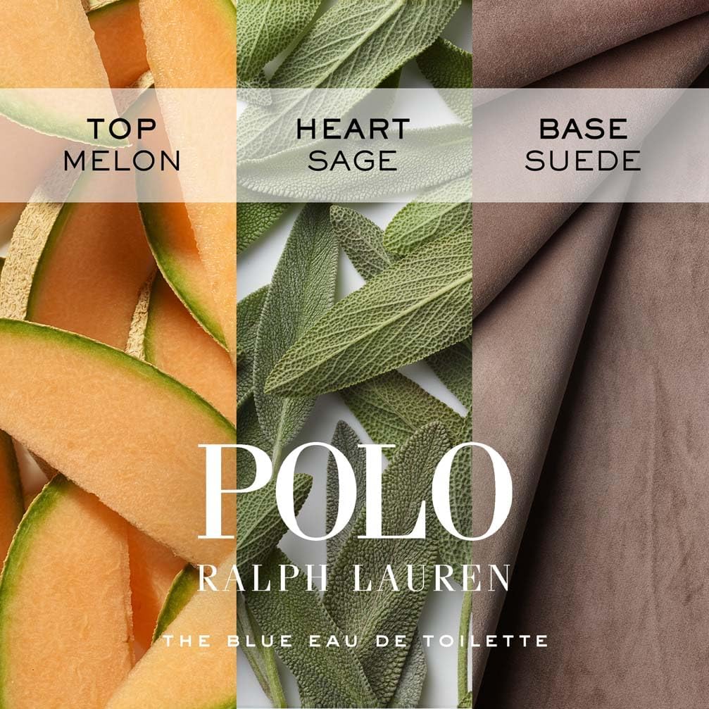 Ralph Lauren Polo Blue Eau de Toilette, Men's Aftershave, Fresh Citrus Masculine Scent, Medium Intensity, Invigorating Fragrance for Everyday, Lasting Wear, Luxury Perfume for Men